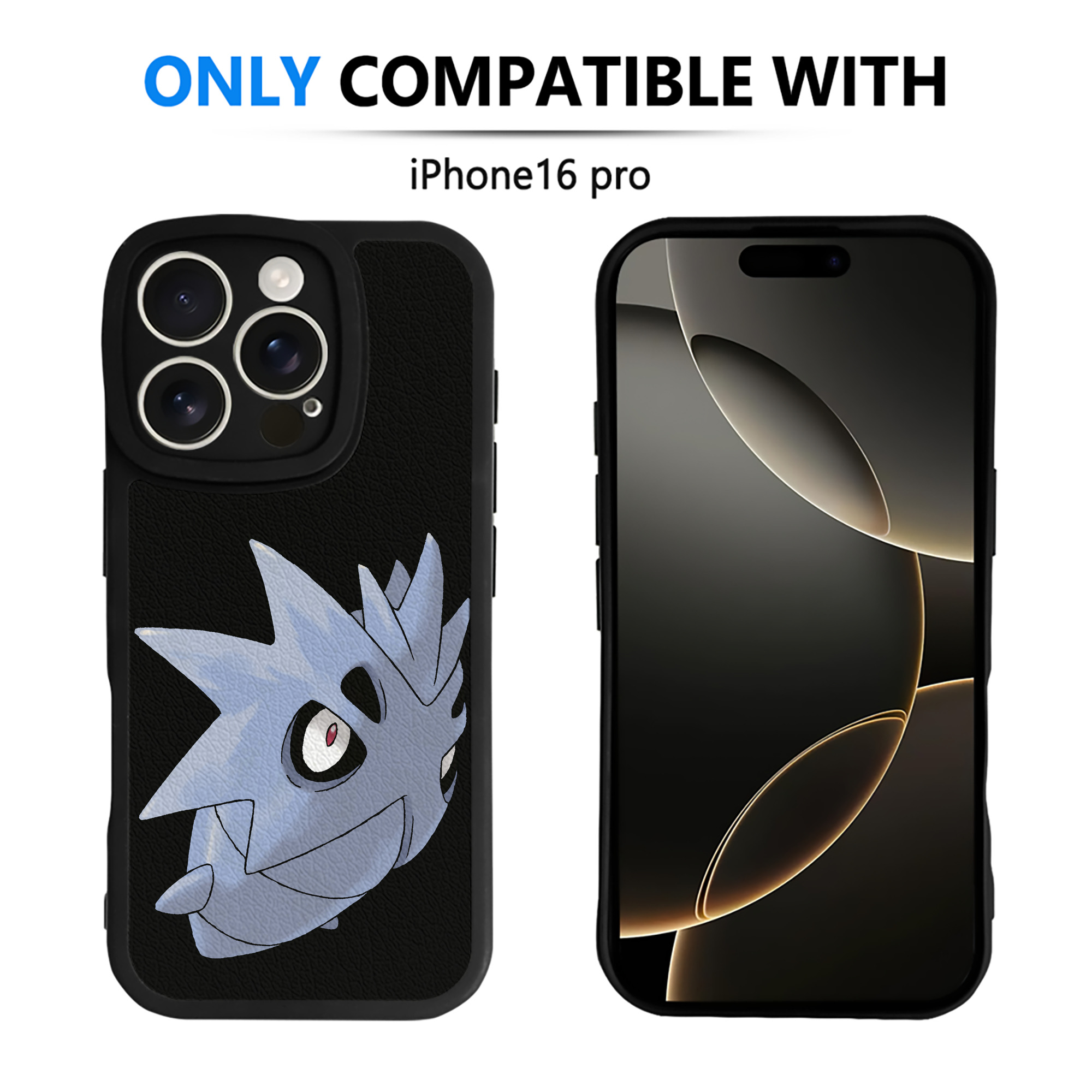 （画像用） ポケットモンスター Pokémon 【iPhone 16シリーズ対応】シリコンスマホケース（レザー調） 材質：シリコン